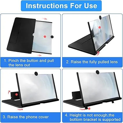 Mobile screen magnifier